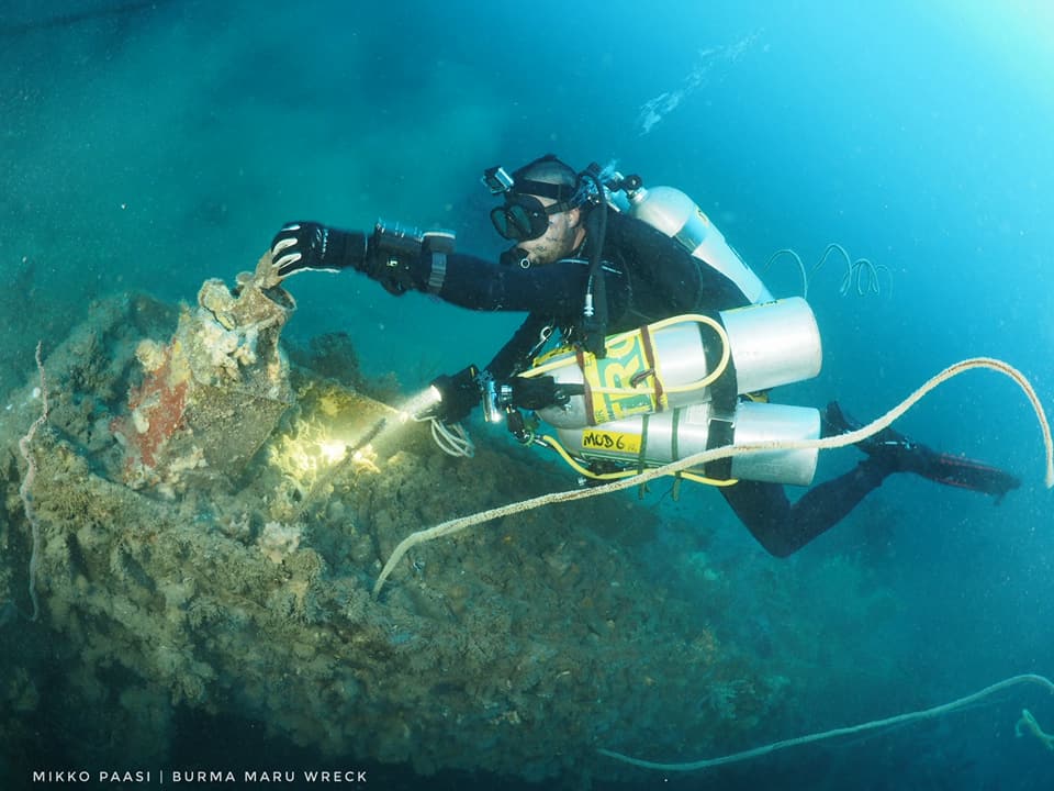 Burma Maru Wreck 2018