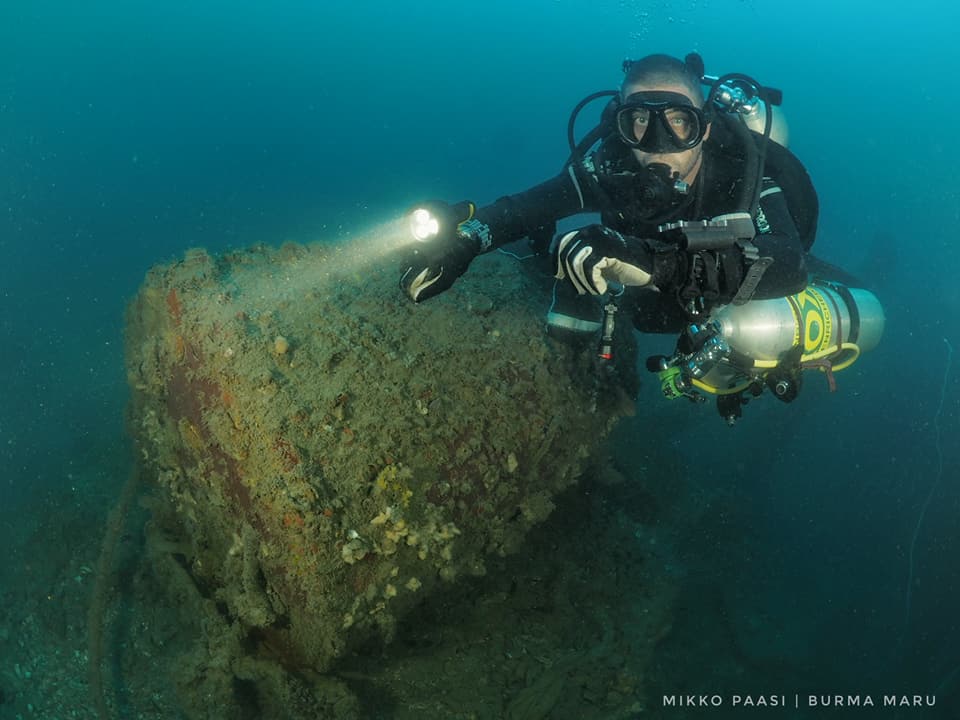 Burma Maru Wreck 2018