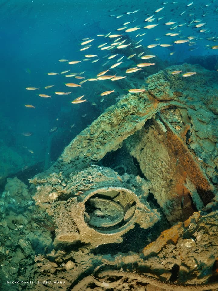 Burma Maru Wreck 2018