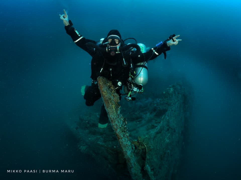 Burma Maru Wreck 2018