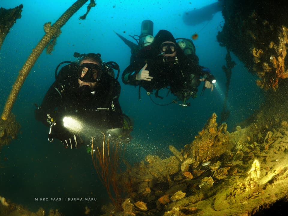 Burma Maru Wreck 2018