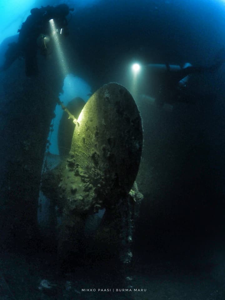 Burma Maru Wreck 2018