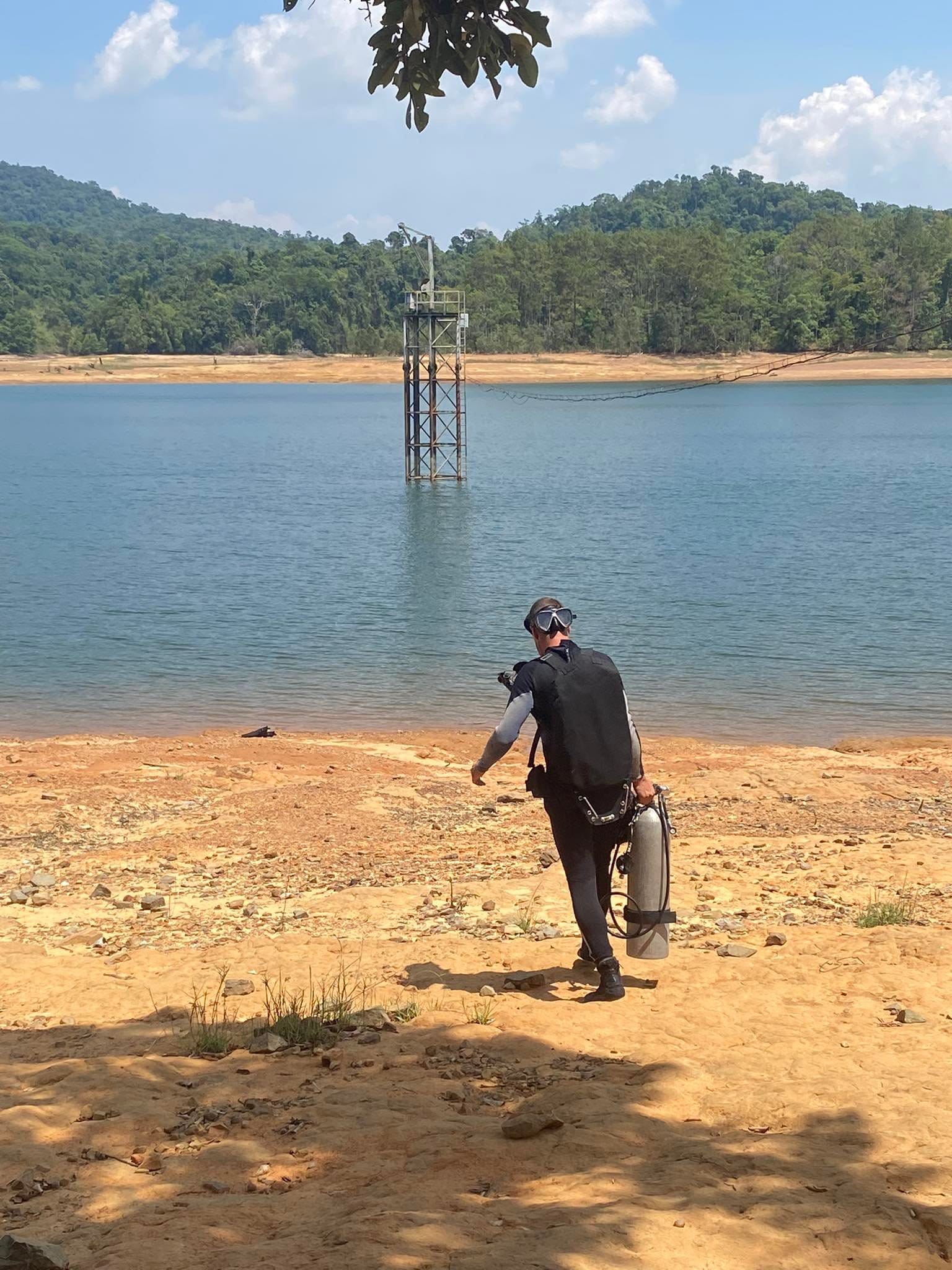 Inspection at Kirirom Hydropower Dam