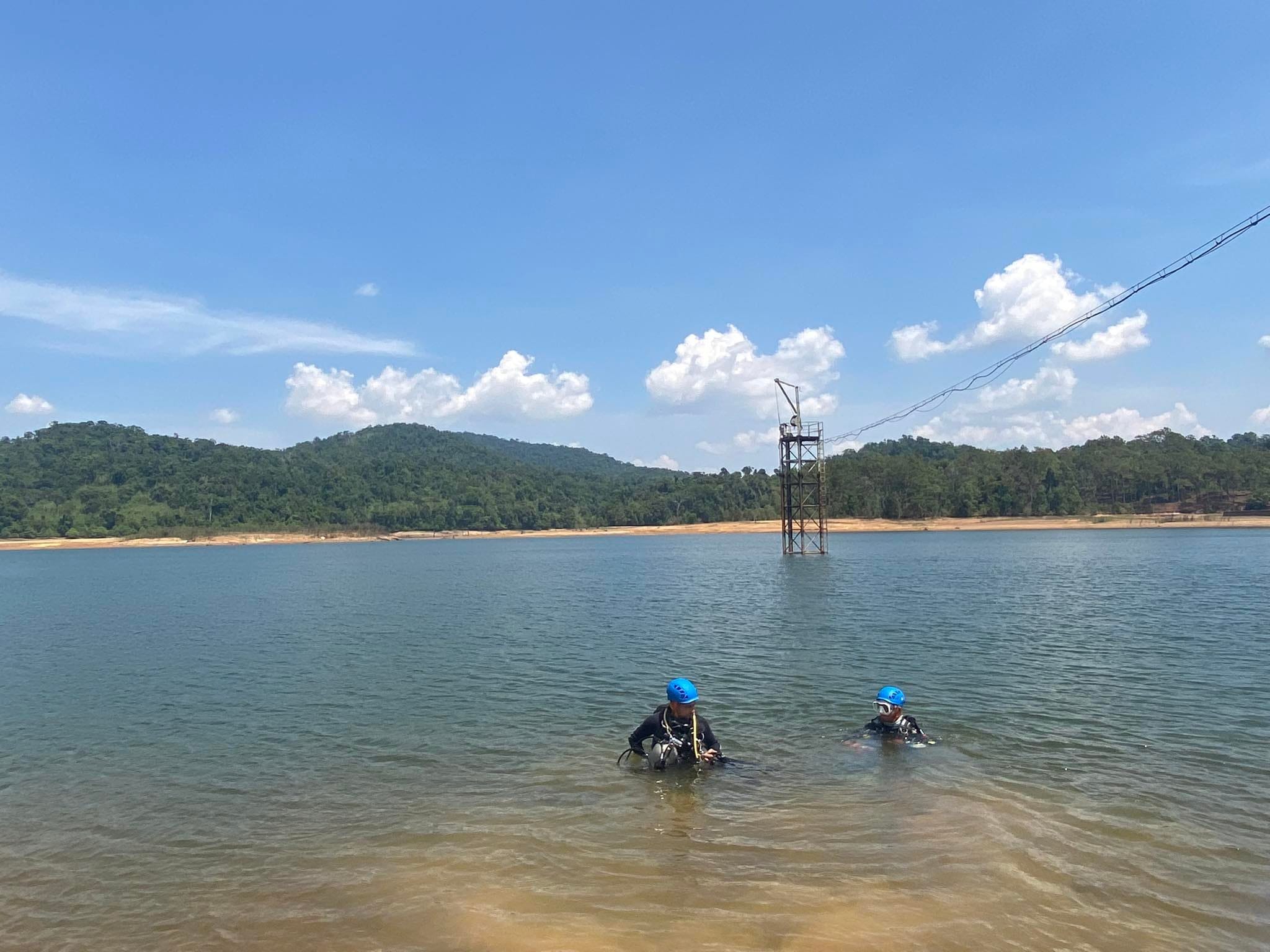 Inspection at Kirirom Hydropower Dam