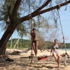 Girls on the Beach