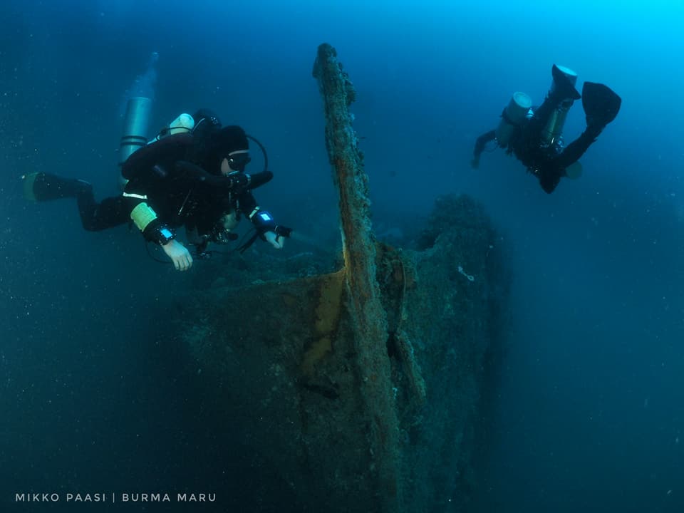 Burma Maru Wreck 2018